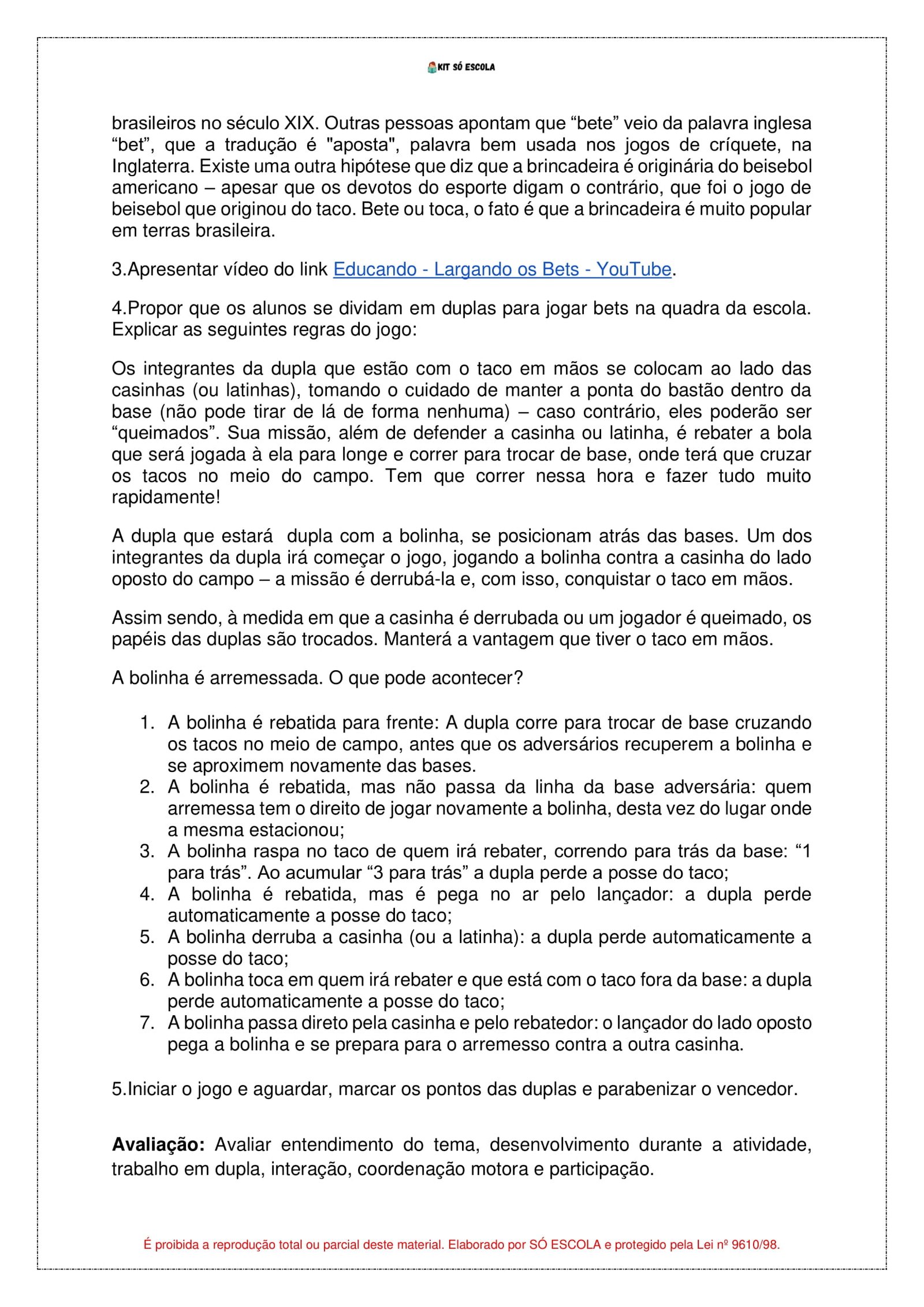 PLANOS DE AULA BNCC - ENSINO FUNDAMENTAL - 5 ANO - ED FISICA - KIT SO ESCOLA-11