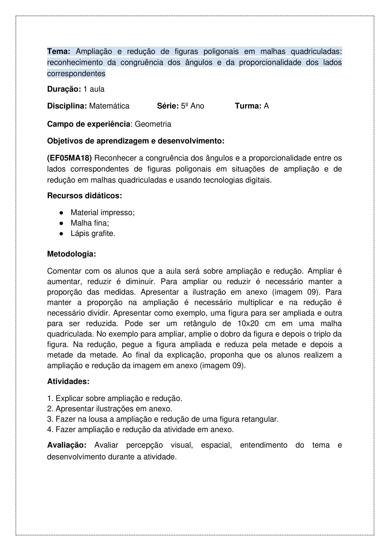 PLANOS DE AULA BNCC - ENSINO FUNDAMENTAL - 5 ANO - MATEMATICA- KIT SO ESCOLA-25